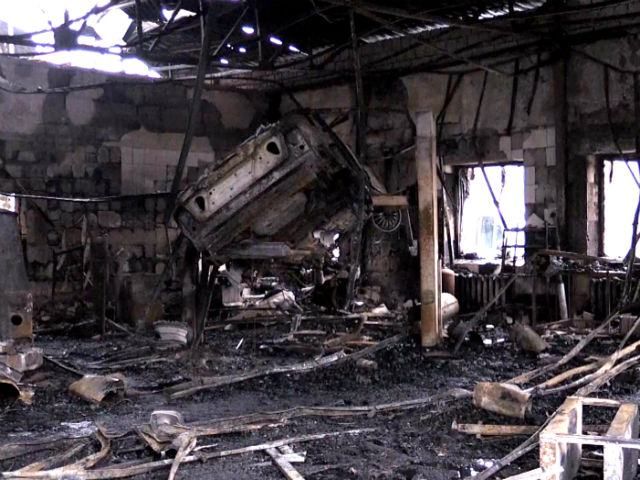 В Донецьку не стихають обстріли. Місто перетворюється на руїну В Донецьку не стихають обстріли. Місто перетворюється на руїну