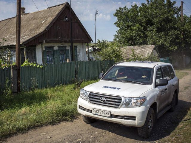 На Донеччині бойовики обстріляли патруль ОБСЄ