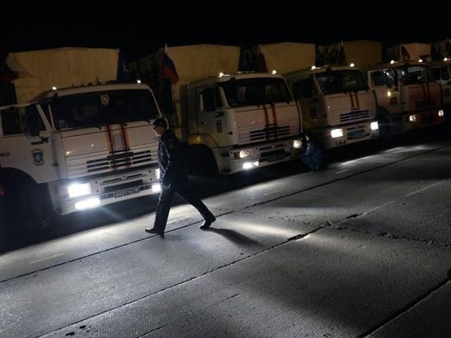 Черговий "гумконвой" повернувся до Росії, — МНС РФ Черговий "гумконвой" повернувся до Росії, — МНС РФ