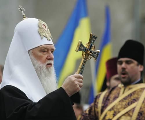Сегодня Патриарх Филарет откроет международную выставку икон на тему украинской войны