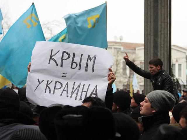 Кримських татар зганяють на акцію з нагоди зустрічі Путіна й Ердогана, — Чубаров Кримських татар зганяють на акцію з нагоди зустрічі Путіна й Ердогана, — Чубаров