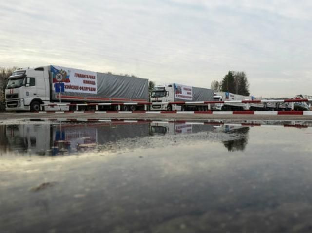 Восьмой российский "гумконвой" перевозил снаряды, — СМИ Восьмой российский "гумконвой" перевозил снаряды, — СМИ