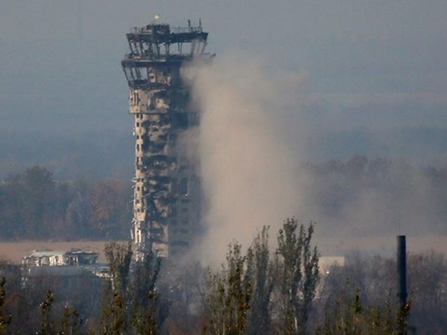 Вогонь по донецькому аеропорту – припинено, — прес-центр АТО Вогонь по донецькому аеропорту – припинено, — прес-центр АТО