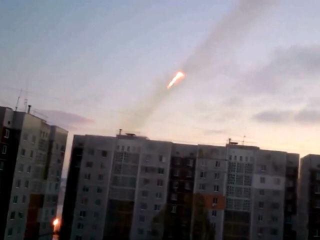 Боевики стреляют "Градами" просто из жилых кварталов Боевики стреляют "Градами" просто из жилых кварталов