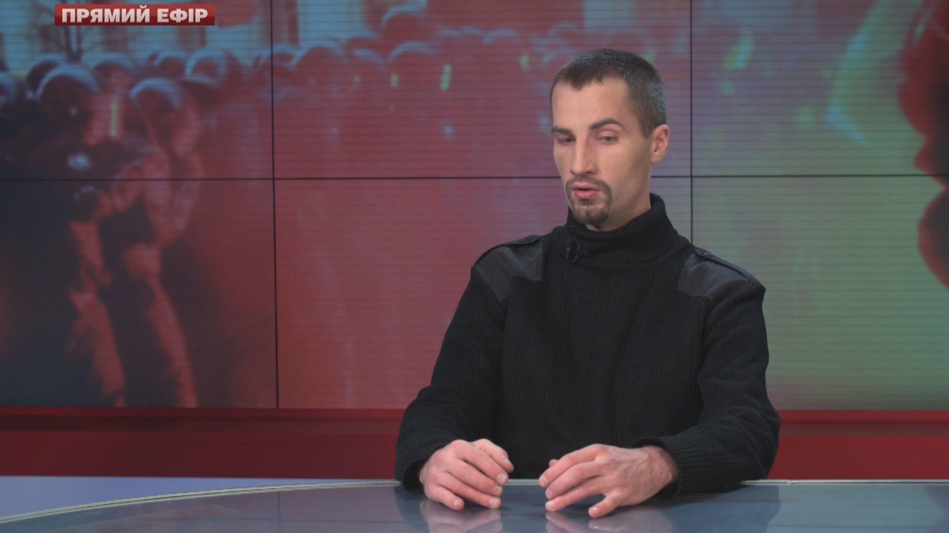 Травми ВВ-шників хотіли використати як виправдання агресії "Беркута", — Активіст Євромайдану Травми ВВ-шників хотіли використати як виправдання агресії "Беркута", — Активіст Євромайдану
