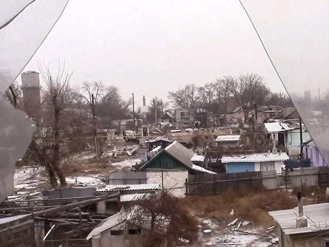 Бійці розповіли про побут вцілілих мешканців села Піски Бійці розповіли про побут вцілілих мешканців села Піски