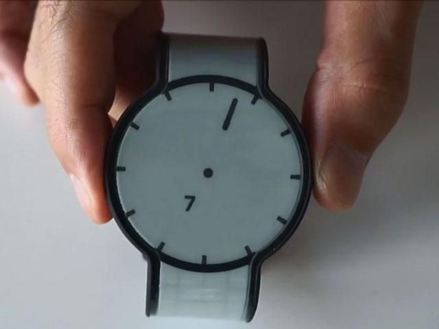 Компанія Sony розробила годинник з електронного паперу