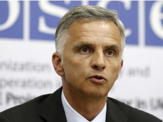 Глава ОБСЄ привітав заяви про "День тиші" на Донбасі Глава ОБСЄ привітав заяви про "День тиші" на Донбасі