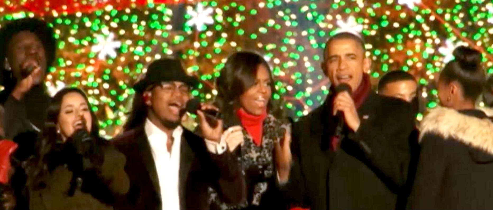 В США зажгли главную елку страны В США зажгли главную елку страны