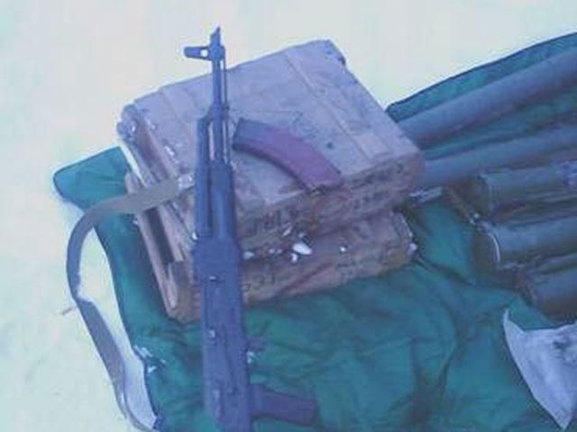 СБУ обнаружила большой арсенал оружия террористов (Фото) СБУ обнаружила большой арсенал оружия террористов (Фото)