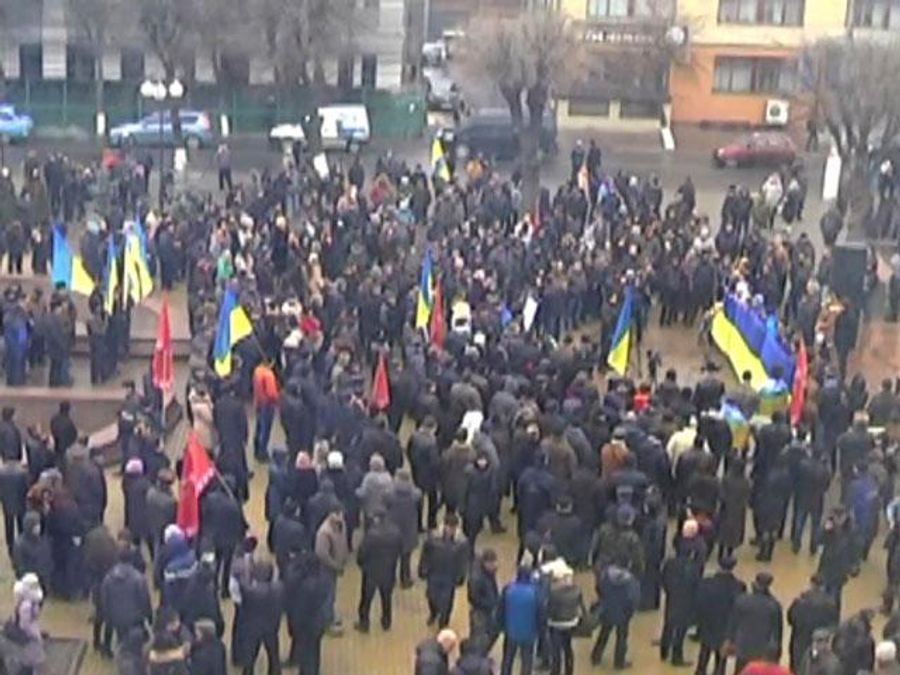 В Виннице прошло шествие против субботних погромов