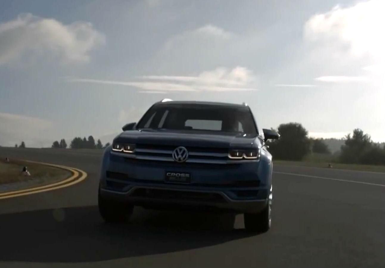 Volkswagen представит новый кроссовер на базе концепта CrossBlue в январе