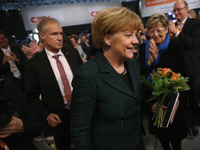 Меркель переизбрана председателем ХДС Меркель переизбрана председателем ХДС