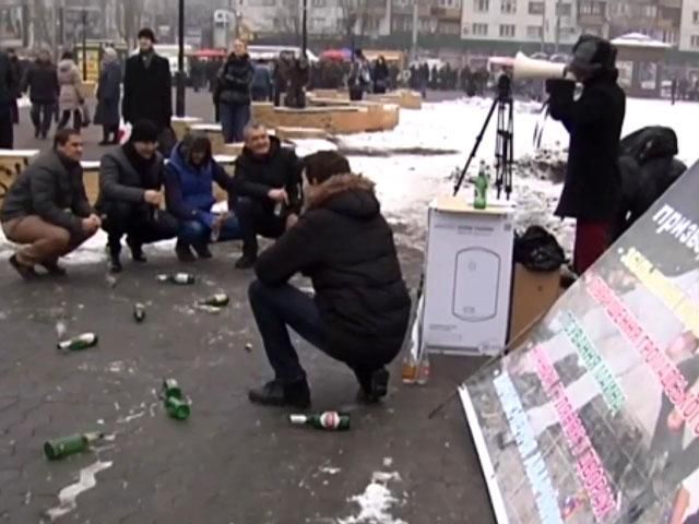 Киевская молодежь требует ограничить продажу алкоголя в ночное время