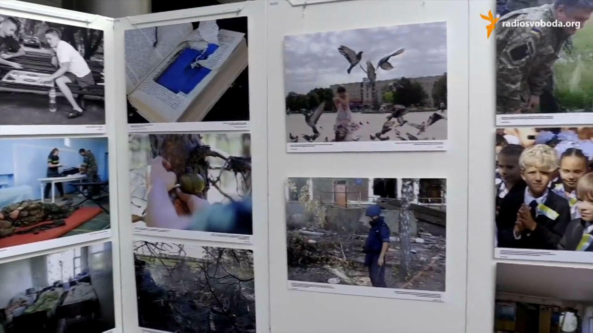 Украинцы рассказывают Европе о Донбассе через фотографии Украинцы рассказывают Европе о Донбассе через фотографии