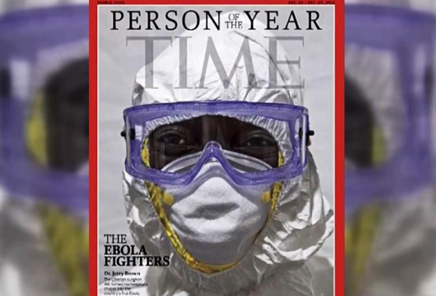 Time удостоил звания "Человек года" борцов с Эболой