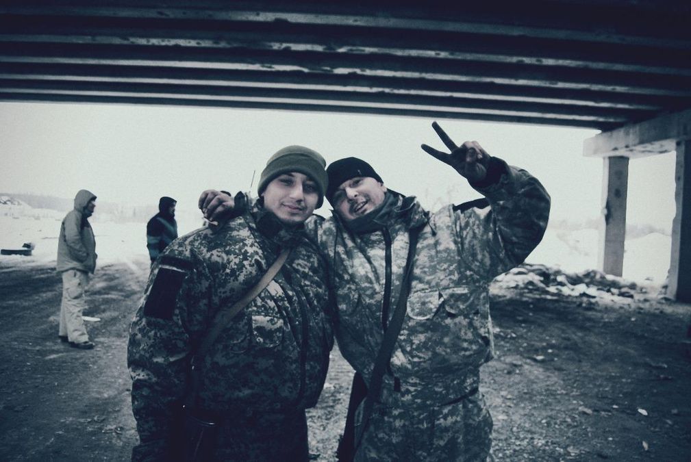 Воины АТО передают приветы родным