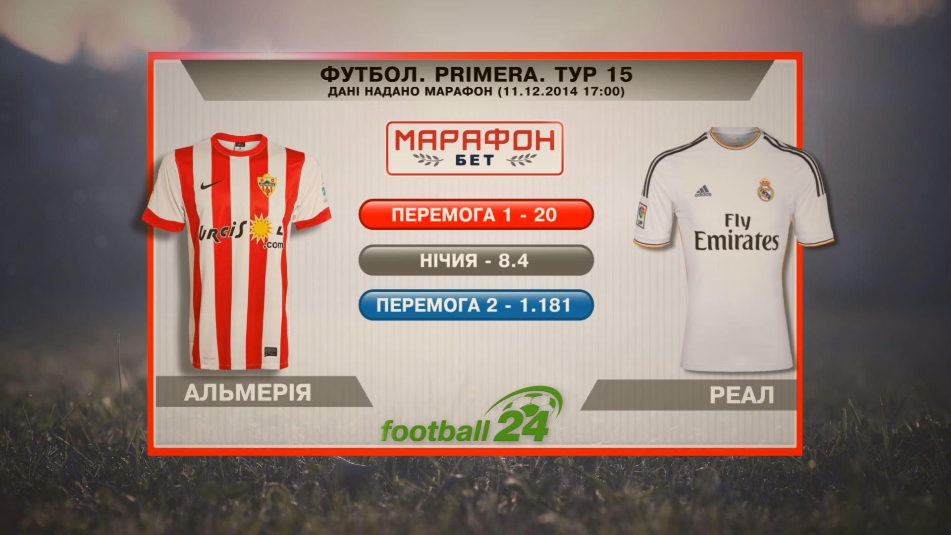Матч дня: "Альмерія" — "Реал" Матч дня: "Альмерія" — "Реал"