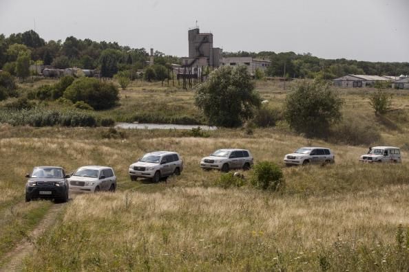 Террористы не пускают миссию ОБСЕ в Новоазовск