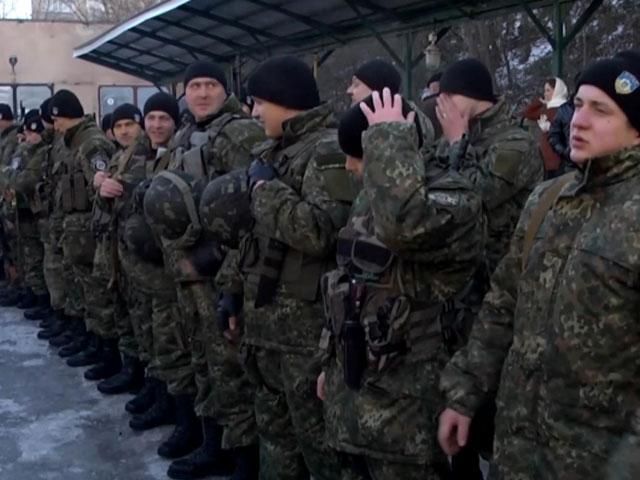 В зону АТО отбыл спецбатальон добровольцев "Тернополь"