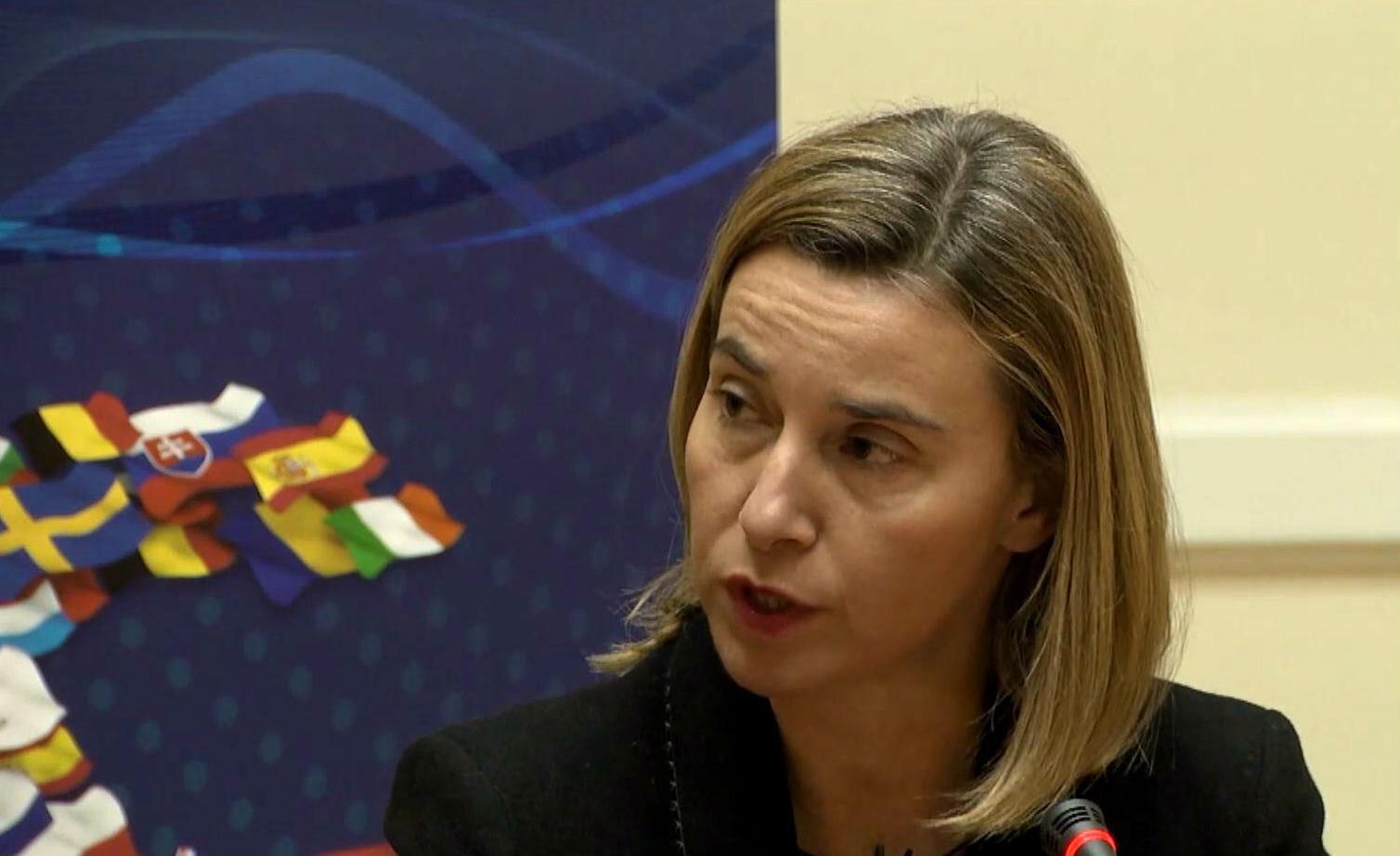 Моґеріні заявила, що ЄС очікує конкретних дій від Росії Моґеріні заявила, що ЄС очікує конкретних дій від Росії