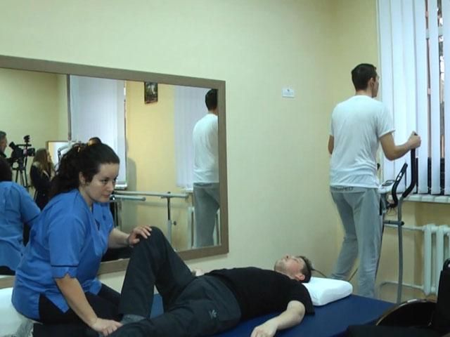 У Львові відкрили відділення реабілітації для поранених з зони АТО У Львові відкрили відділення реабілітації для поранених з зони АТО