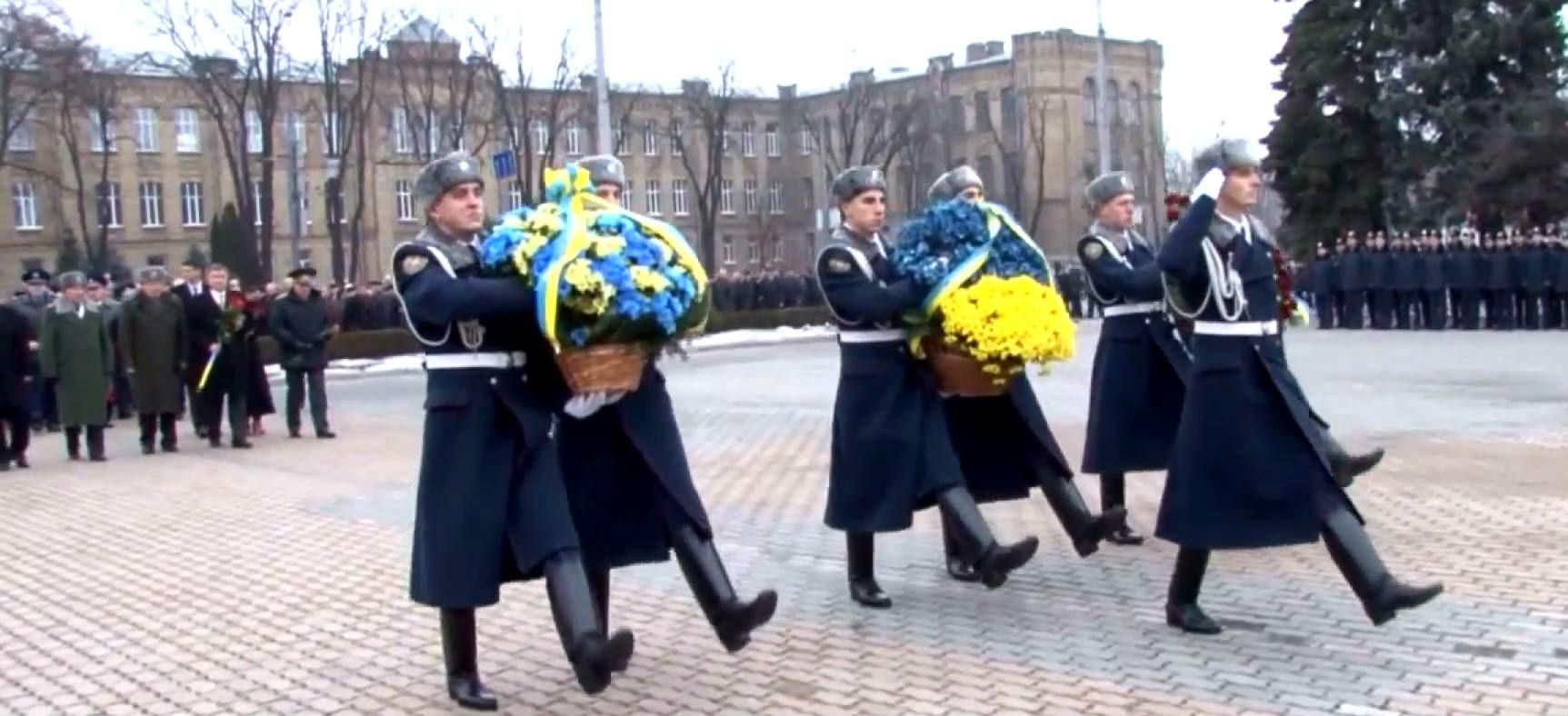 Сьогодні відбулася акція вшанування пам'яті загиблих співробітників МВС