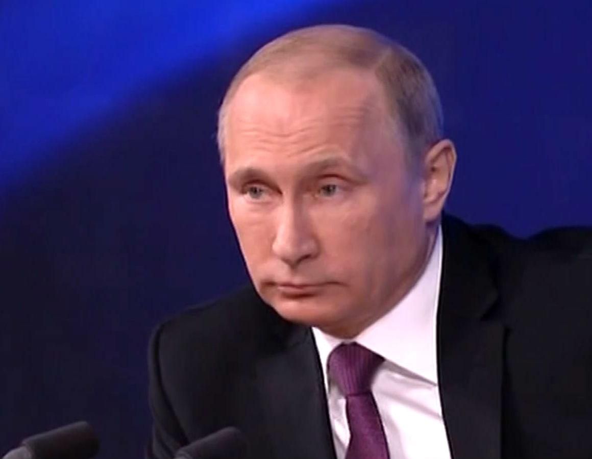 Пресс-конференция Путина: с Лермонотовим и медведями Пресс-конференция Путина: с Лермонотовим и медведями