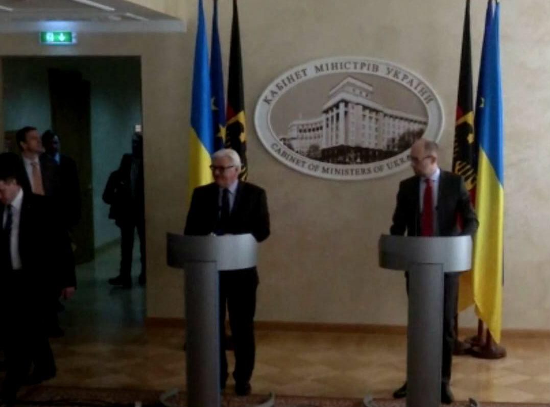 Україну з візитом відвідає глава МЗС Німеччини Франк-Вальтер Штайнмаєр
