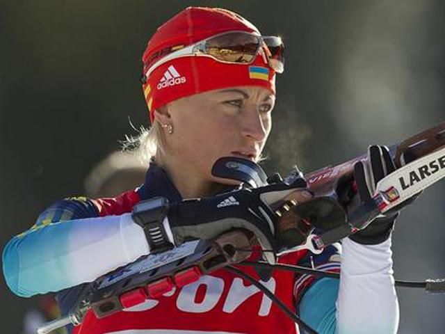 Биатлон. Валентина Семеренко продолжает собирать медали Биатлон. Валентина Семеренко продолжает собирать медали