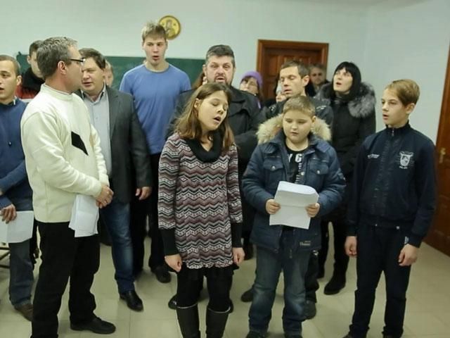 У Львові переселенці готують нетрадиційний вертеп У Львові переселенці готують нетрадиційний вертеп