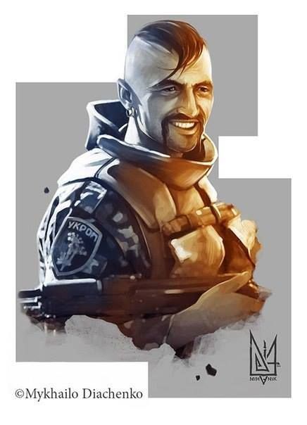 Харків'янин зобразив українських героїв Харків'янин зобразив українських героїв