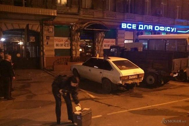 Взрыв в центре Одессы: Активистам удалось сорвать замысел преступников (Фото. Видео)