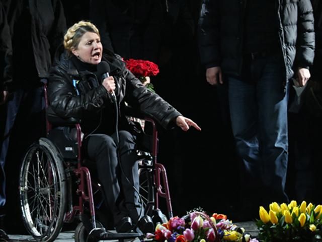 Ющенко не выходил на сцену Майдана из-за Тимошенко