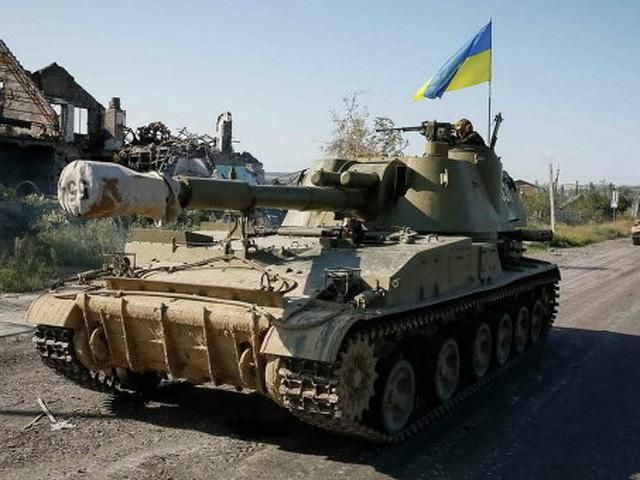 Украина отведет тяжелое вооружение, если террористы не будут стрелять 48 часов