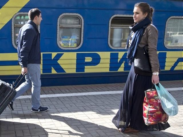 "Укрзалізниця" скасувала пряме сполучення з окупованим Кримом