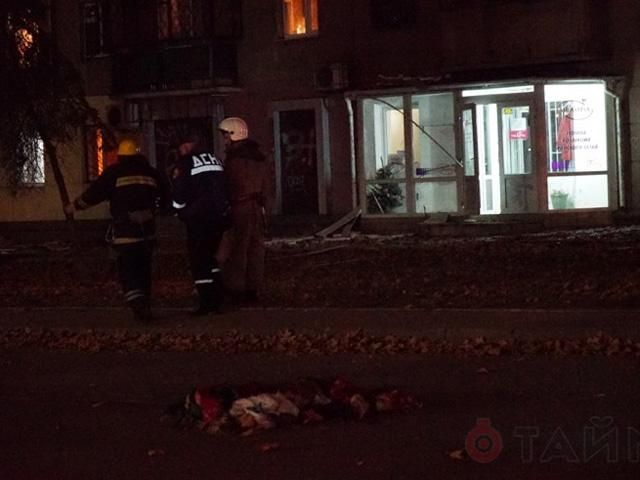Милиция обнародовала первые подробности ночного взрыва в Одессе Милиция обнародовала первые подробности ночного взрыва в Одессе