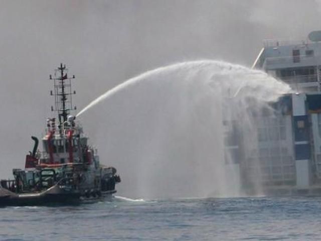 Українки евакуйовані з порому в Італії Українки евакуйовані з порому в Італії