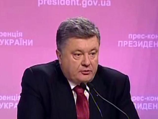 Порошенко считает, что режим прекращения огня работает