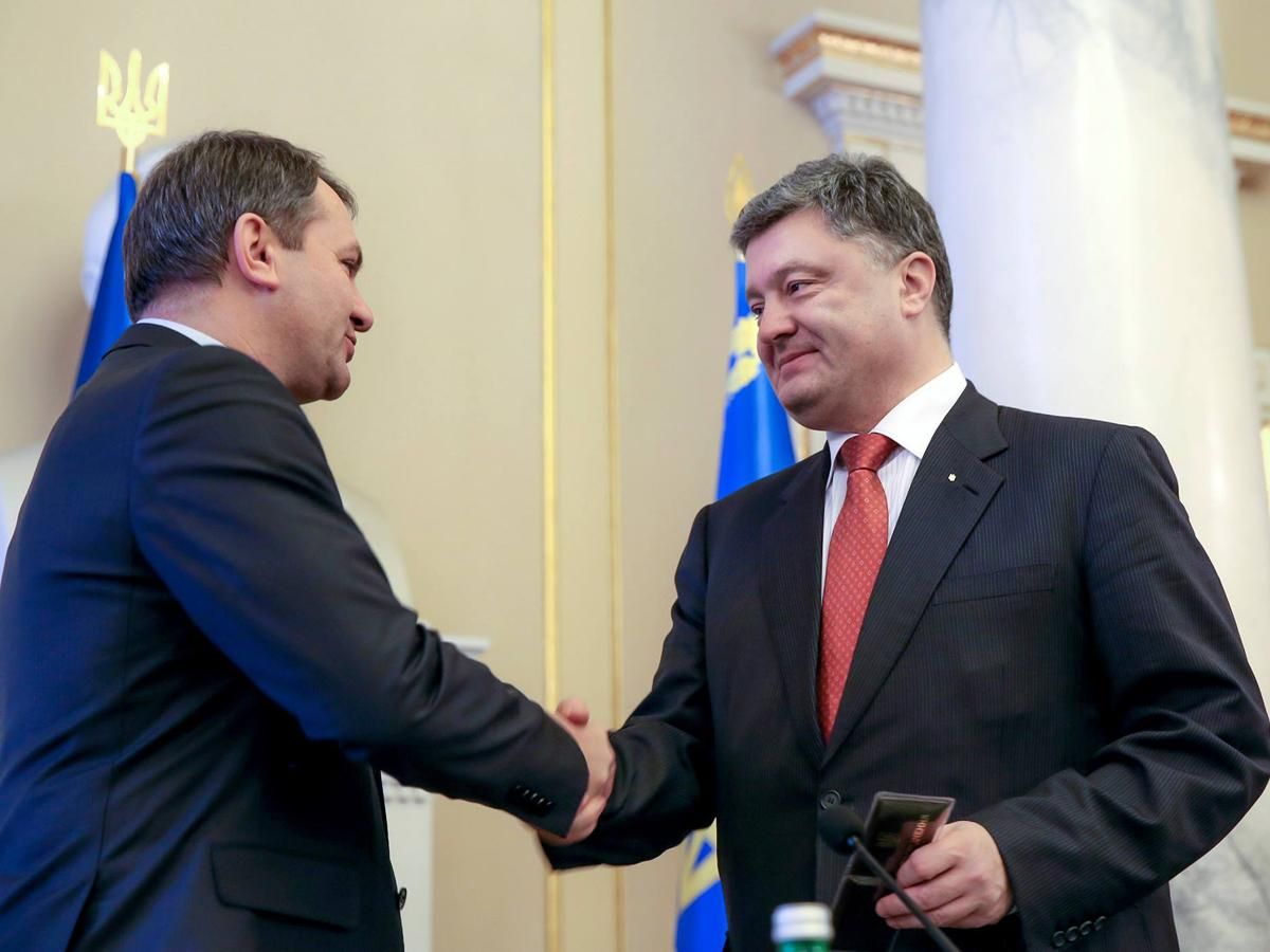 Порошенко представил нового председателя Львовской ОГА (Фото)