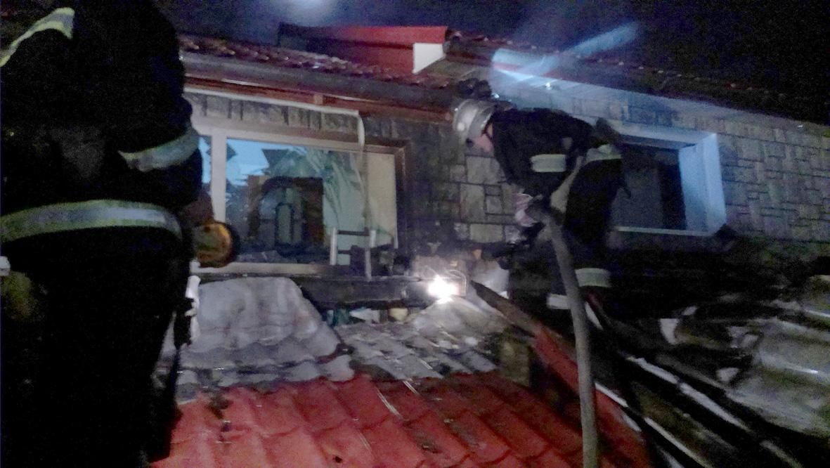 В Виннице горел ресторан (Фото) В Виннице горел ресторан (Фото)