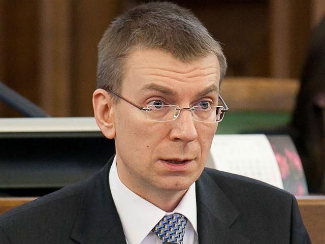 На рождественские праздники в Киев приедет министр иностранных дел Латвии