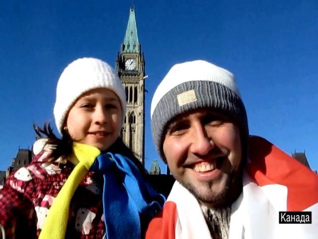 Як українці з різних куточків світу передають вітання землякам Як українці з різних куточків світу передають вітання землякам