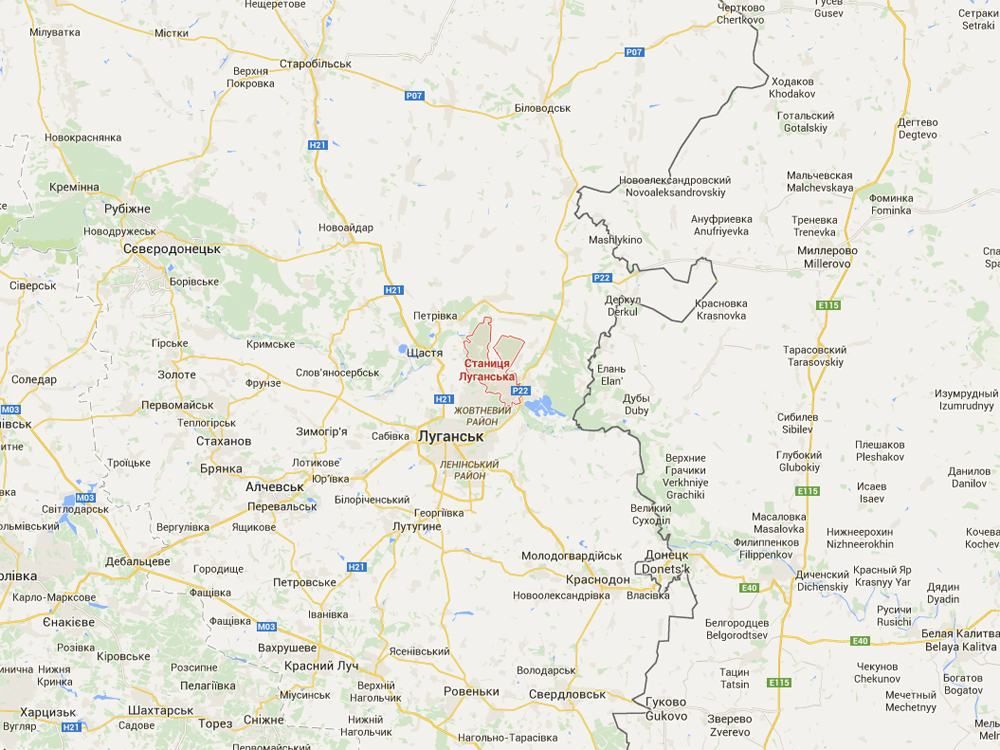 В Станице Луганской произошло боевое столкновение между нашими военными и боевиками, — Москаль