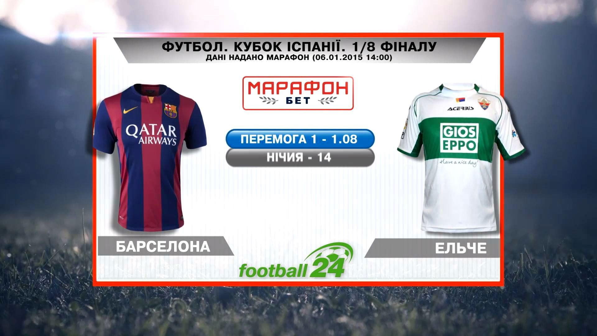 Матч дня. "Барселона" - "Эльче" Матч дня. "Барселона" - "Эльче"