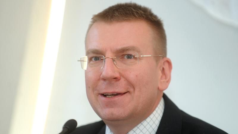В Україну їде глава МЗС Латвії В Україну їде глава МЗС Латвії