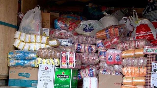 З Європи прибуло 5 вантажівок з гуманітарною допомогою, — штаб АТО З Європи прибуло 5 вантажівок з гуманітарною допомогою, — штаб АТО