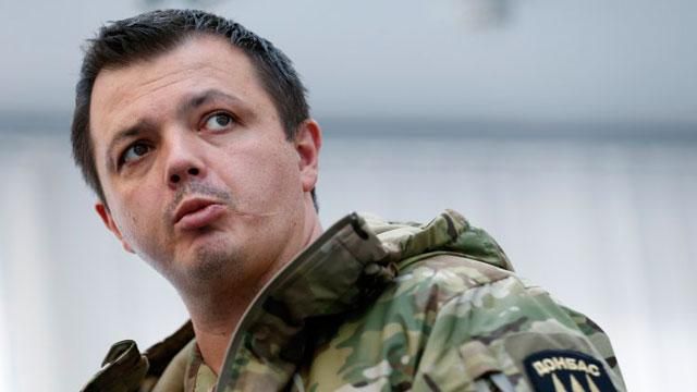 Семенченко расскажет о ситуации с батальоном "Донбасс"
