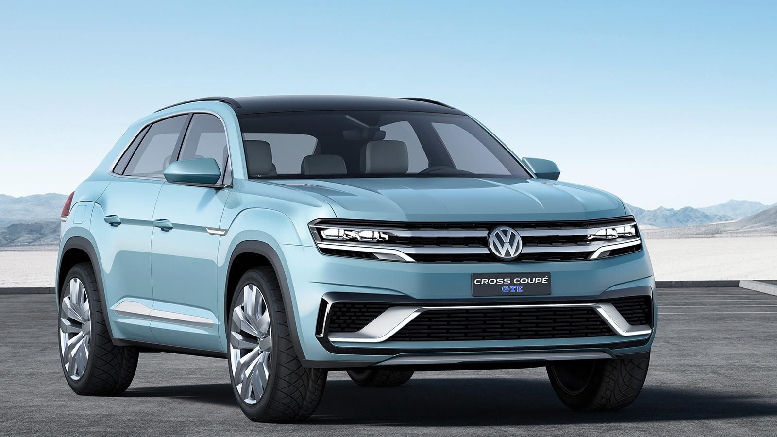 Volkswagen представил в Детройте кроссовер Cross Coupe GTE Volkswagen представил в Детройте кроссовер Cross Coupe GTE