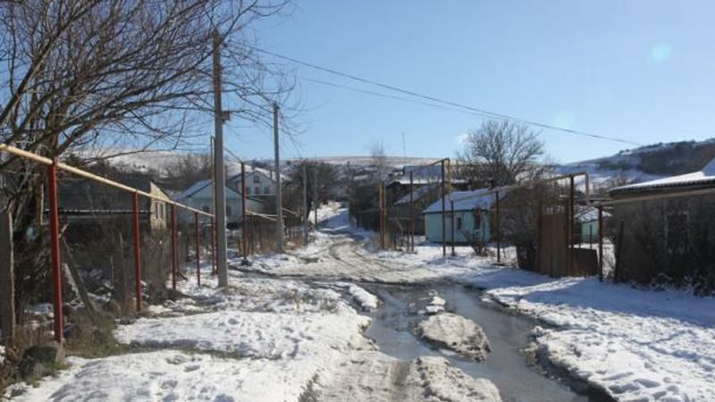 В Крыму затопило село под Симферополем